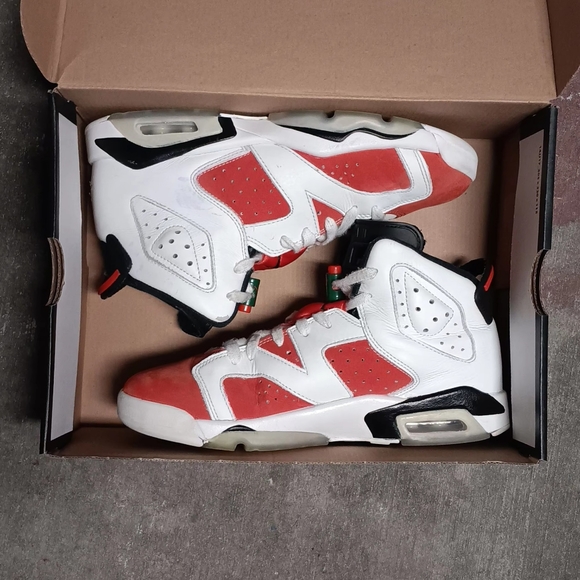 Air Jordan 6 Retro 'Gatorade' Wo.8 (6.5Y) - Picture 4 of 10